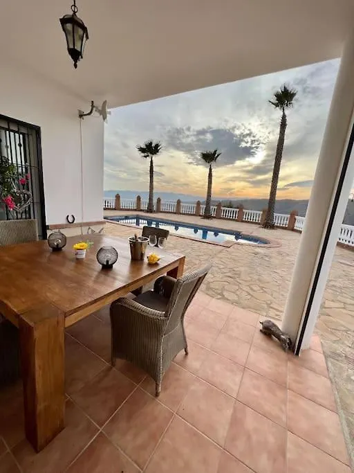 Casablanca Villa Rural Con Piscina Y Barbacoa Vinuela Spain